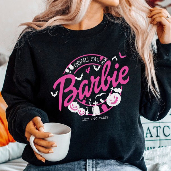 Let's Go Party Baibie Halloween Sweatshirt