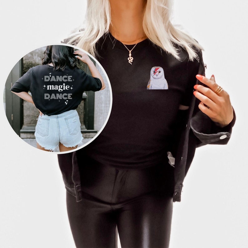 Goblin King Owl Dance Magic Dance T-shirt