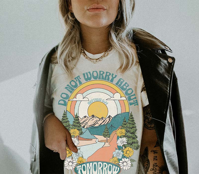 Boho Faith Faith Based T-shirt