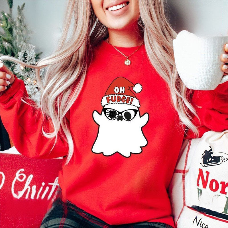 Funny Ghost Christmas Sweatshirt