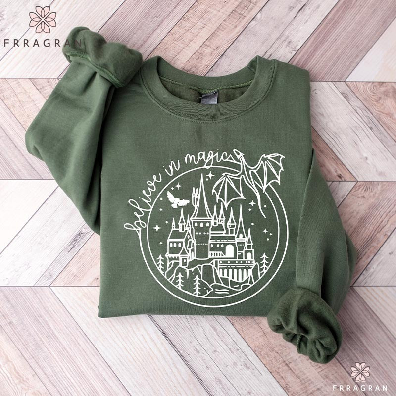Believe In Magic Magic School Sweatshirt