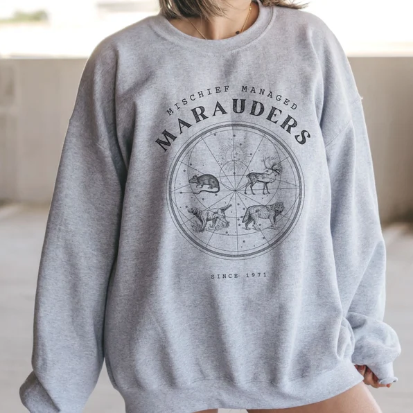 Marauders Wolfstar Crewneck James Potter Sweatshirt