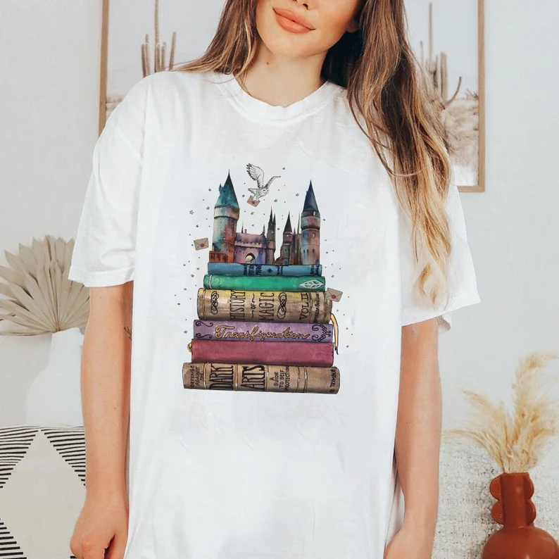 Wizard Castle Book T-shirt