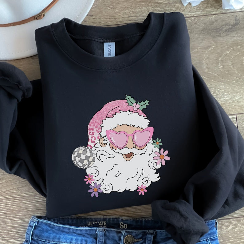 Disco Santa Sweatshirt