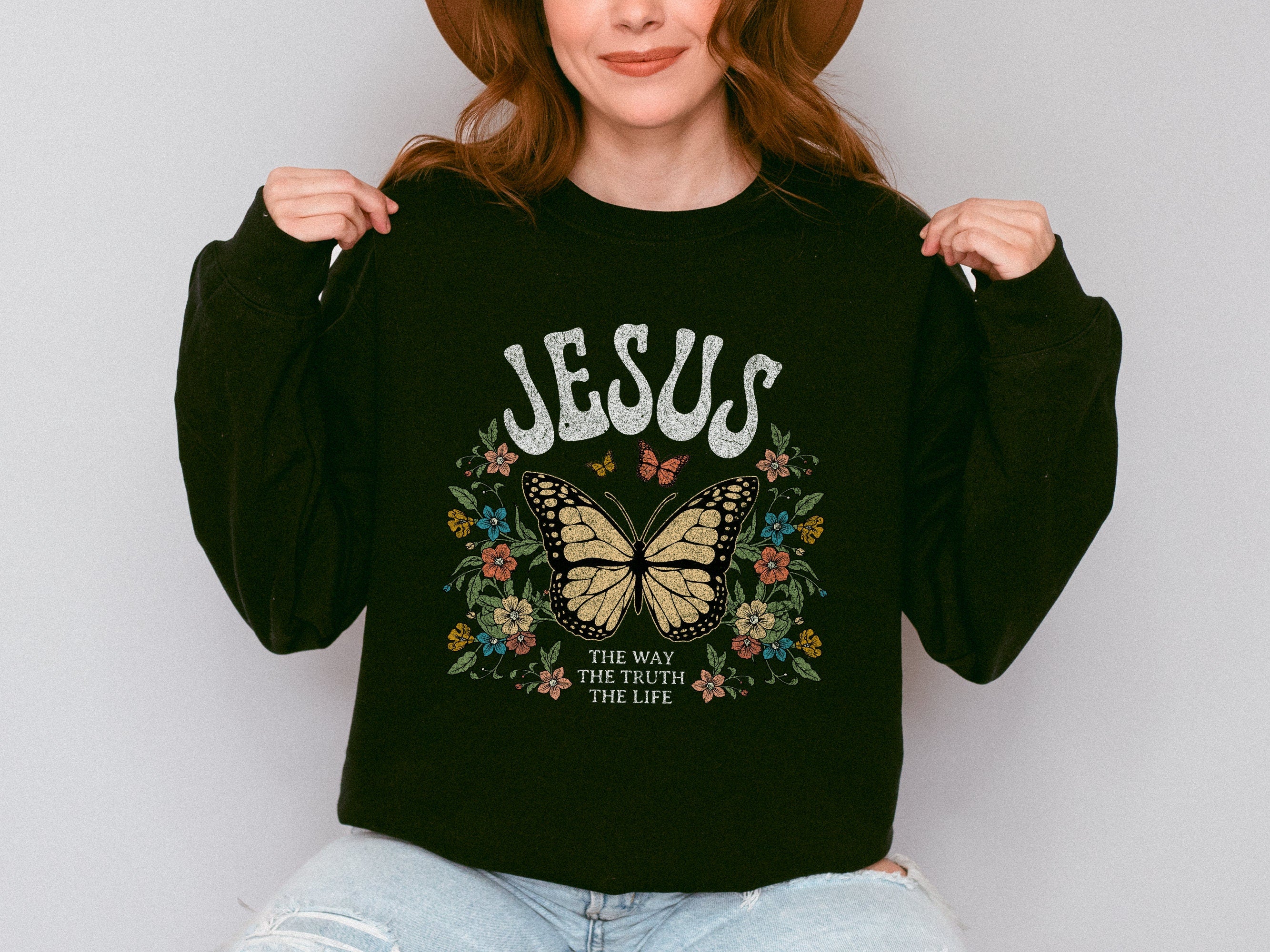 Faith Crew Neck Sweatshirt