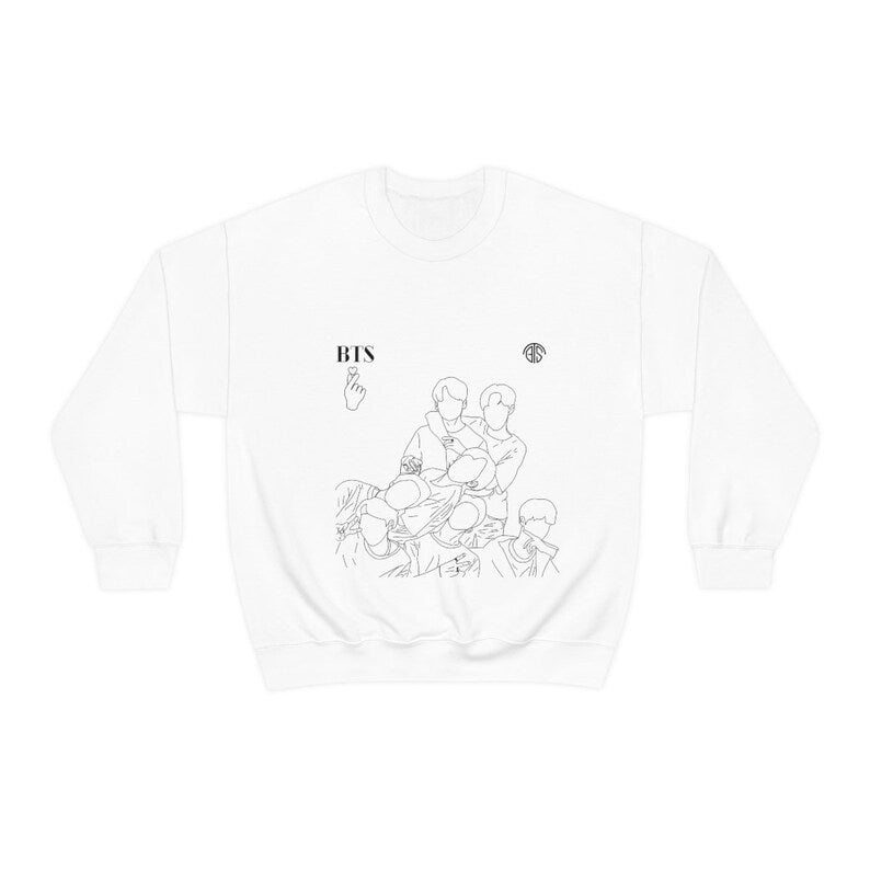 BTS Kpop Inspired Casual Sweatshirt