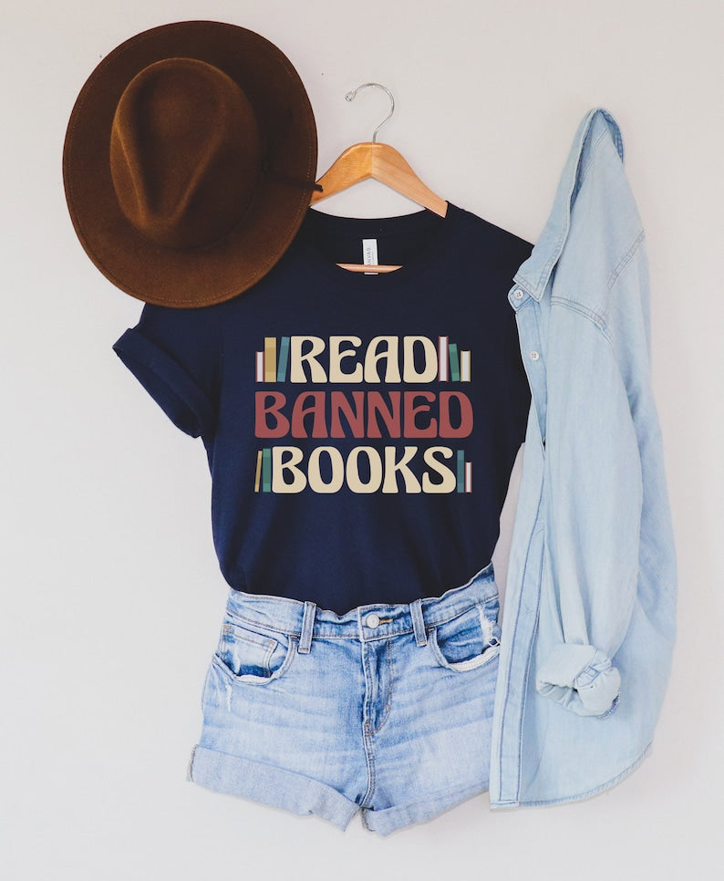 Read Banned Books Casual T-shirt