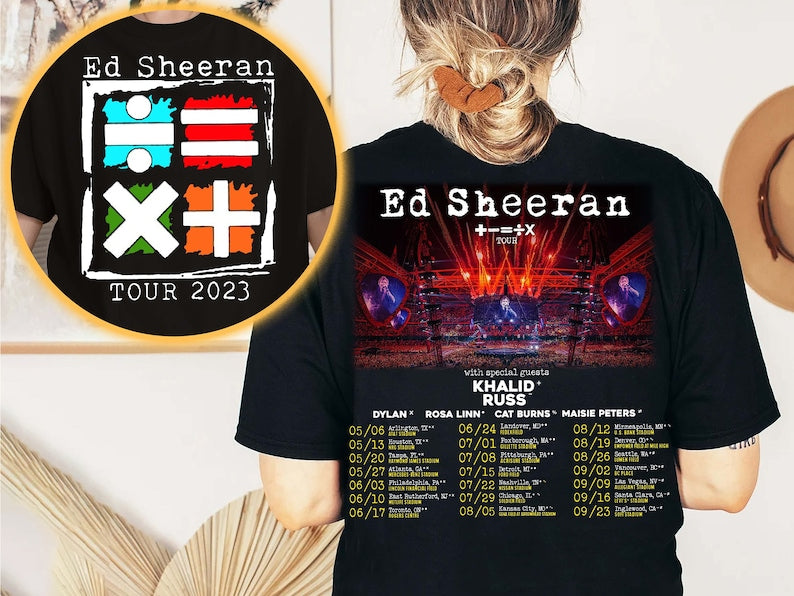 Mathematics 2023 Tour T-shirt
