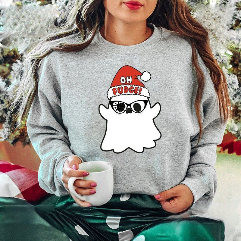 Funny Ghost Christmas Sweatshirt