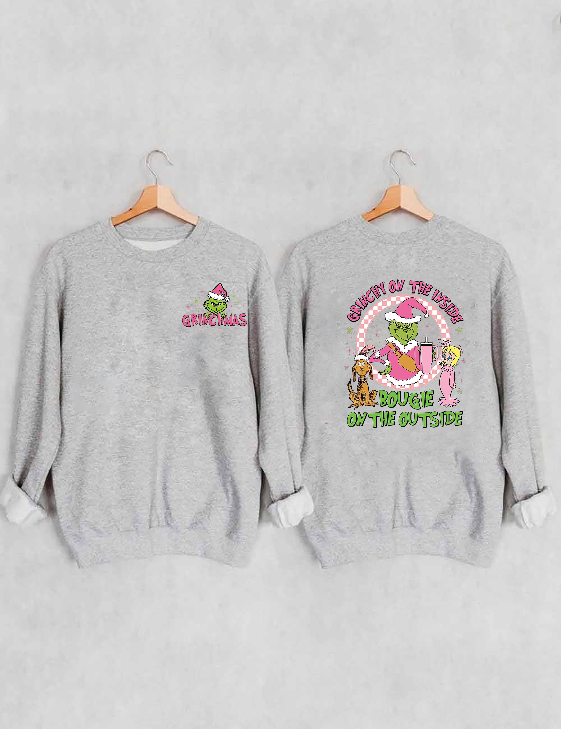 Bougie Grinc Christmas Sweatshirt