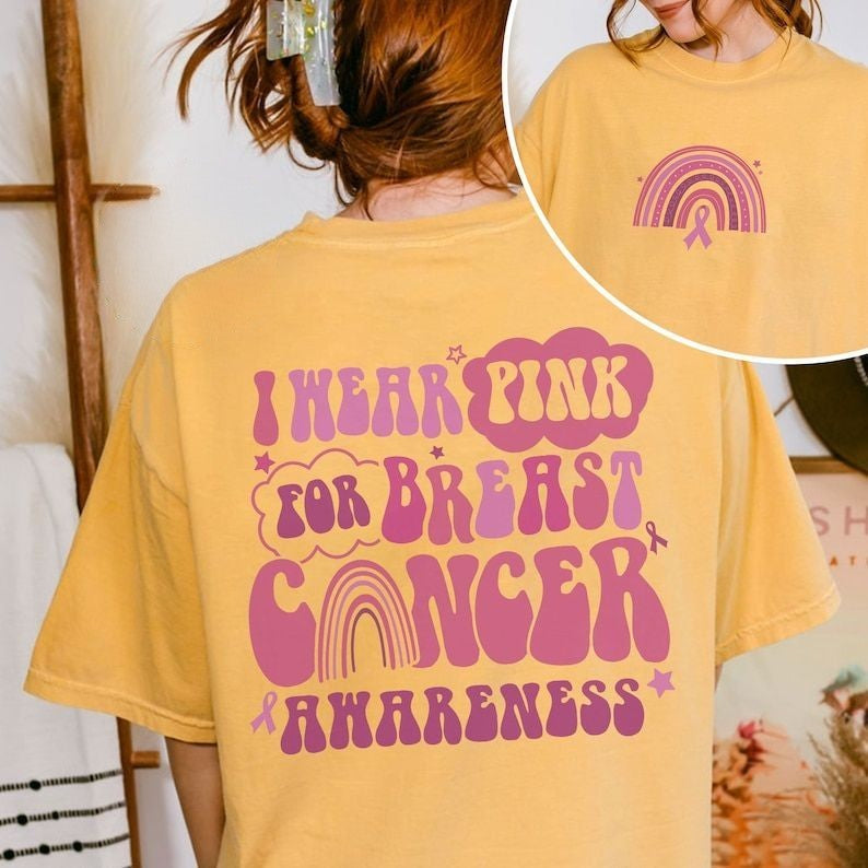 In October We Wear Pink Casual T-shirt