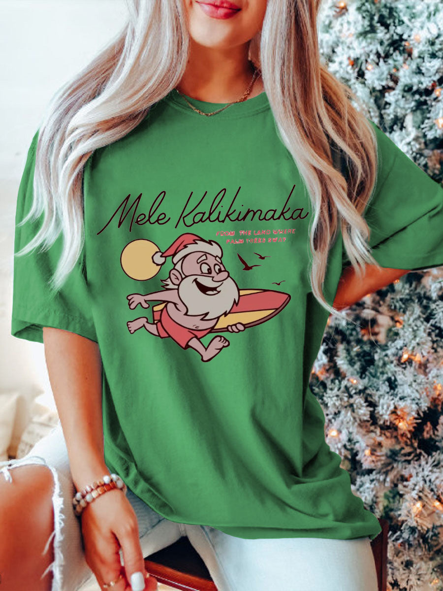 Mele Kalikimaka Christmas T-shirt