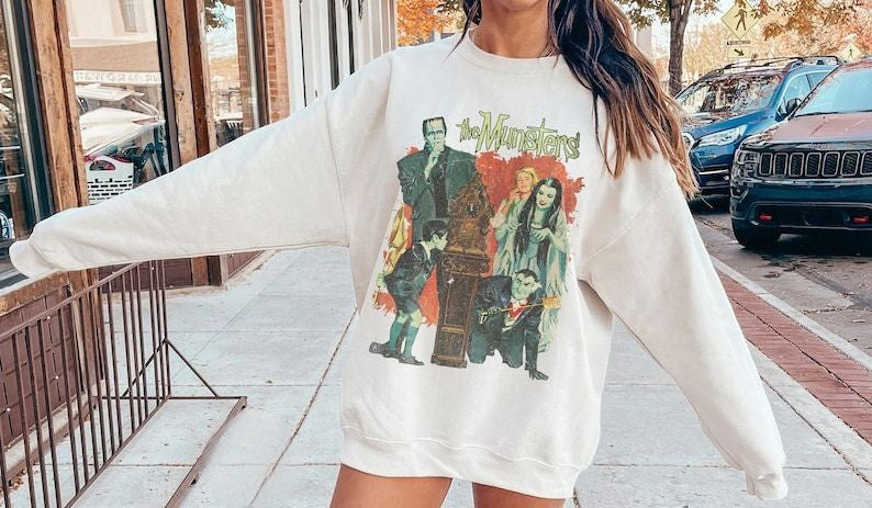 The Munster Halloween Horror Movie Sweatshirt