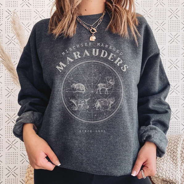 Marauders Wolfstar Crewneck James Potter Sweatshirt