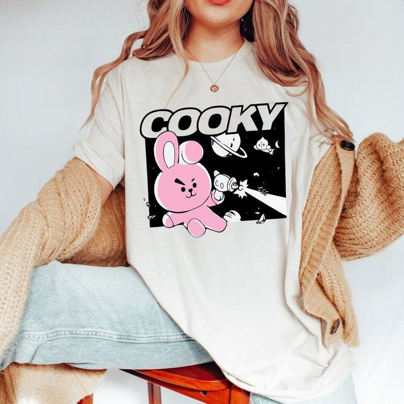 BT21 Cooky BTS Jung-kook T-shirt