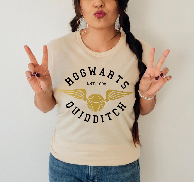 HP Inspired Golden Snitch Graphic T-shirt