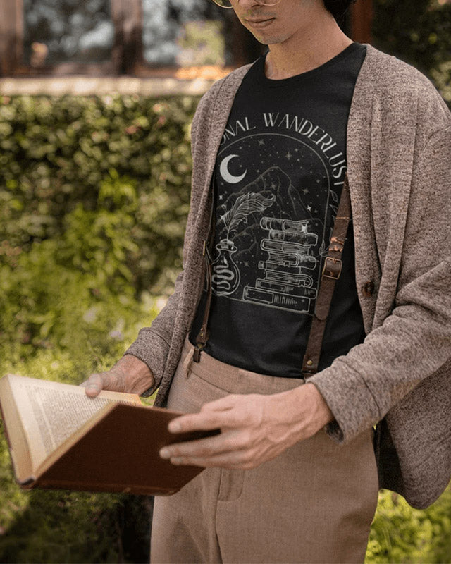 Bookish Casual Letter Print T-shirt